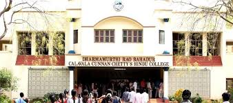 Dharmamurthi Rao Bahadur Calavala Cunnan Chetty’s (DRBCCC) Hindu College , Chennai